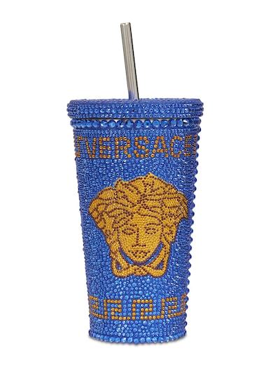 Versace Tazza Da Viaggio Medusa Con Cristalli 